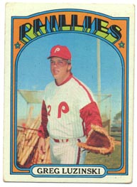 1972 Topps Baseball Cards      112     Greg Luzinski